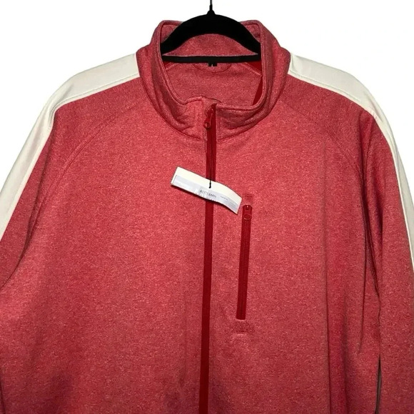 NWOT Boot Barn Men’s Soft Shell Cowboy/Rancher Jacket Red & White Size Large - Picture 4 of 8